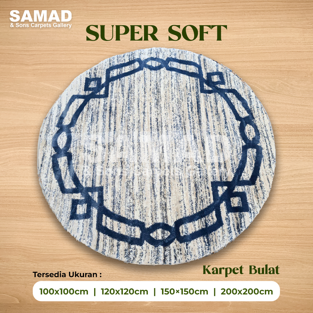 Karpet Bulat Super Soft