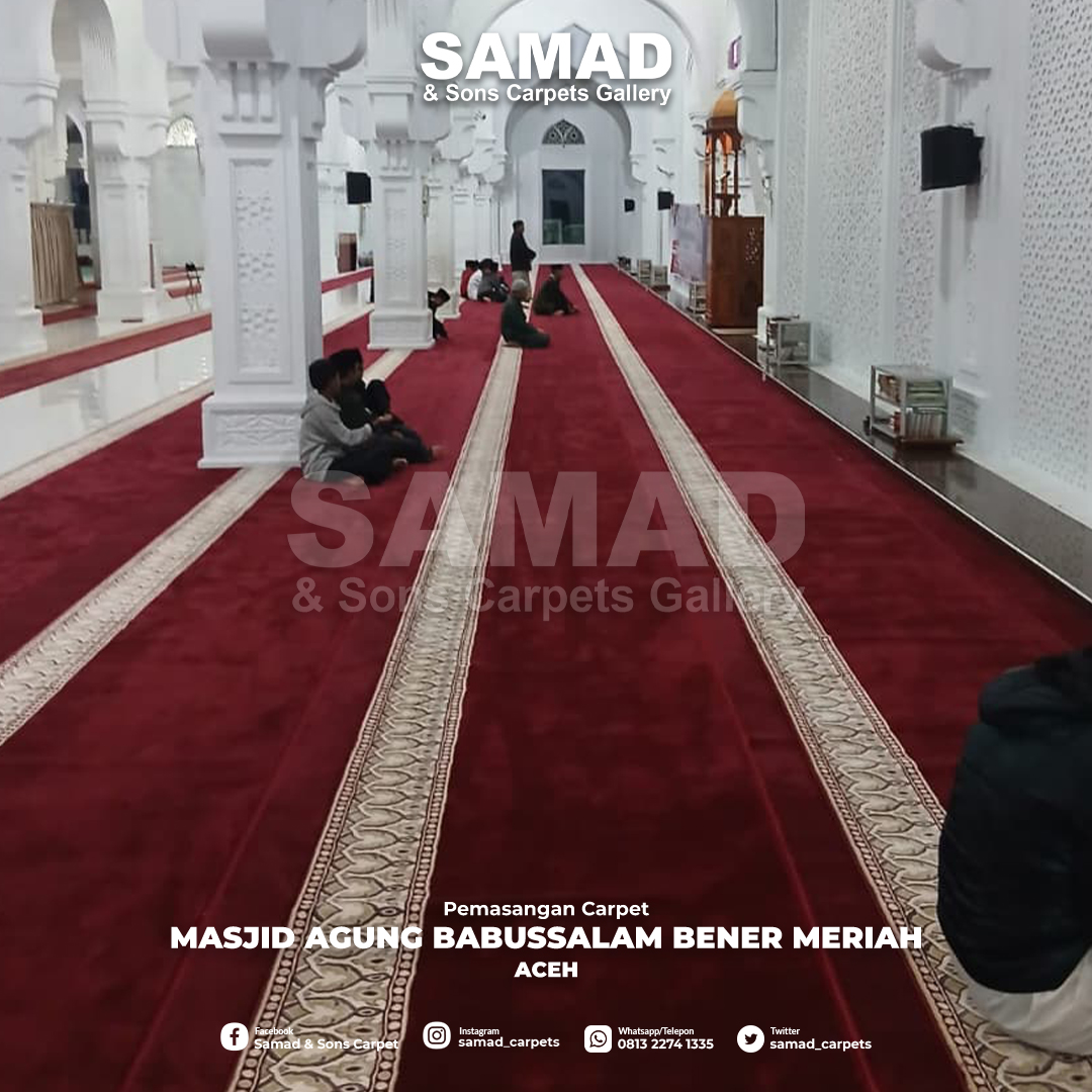 MASJID AGUNG BABUSSALAM BENER MERIAH ACEH